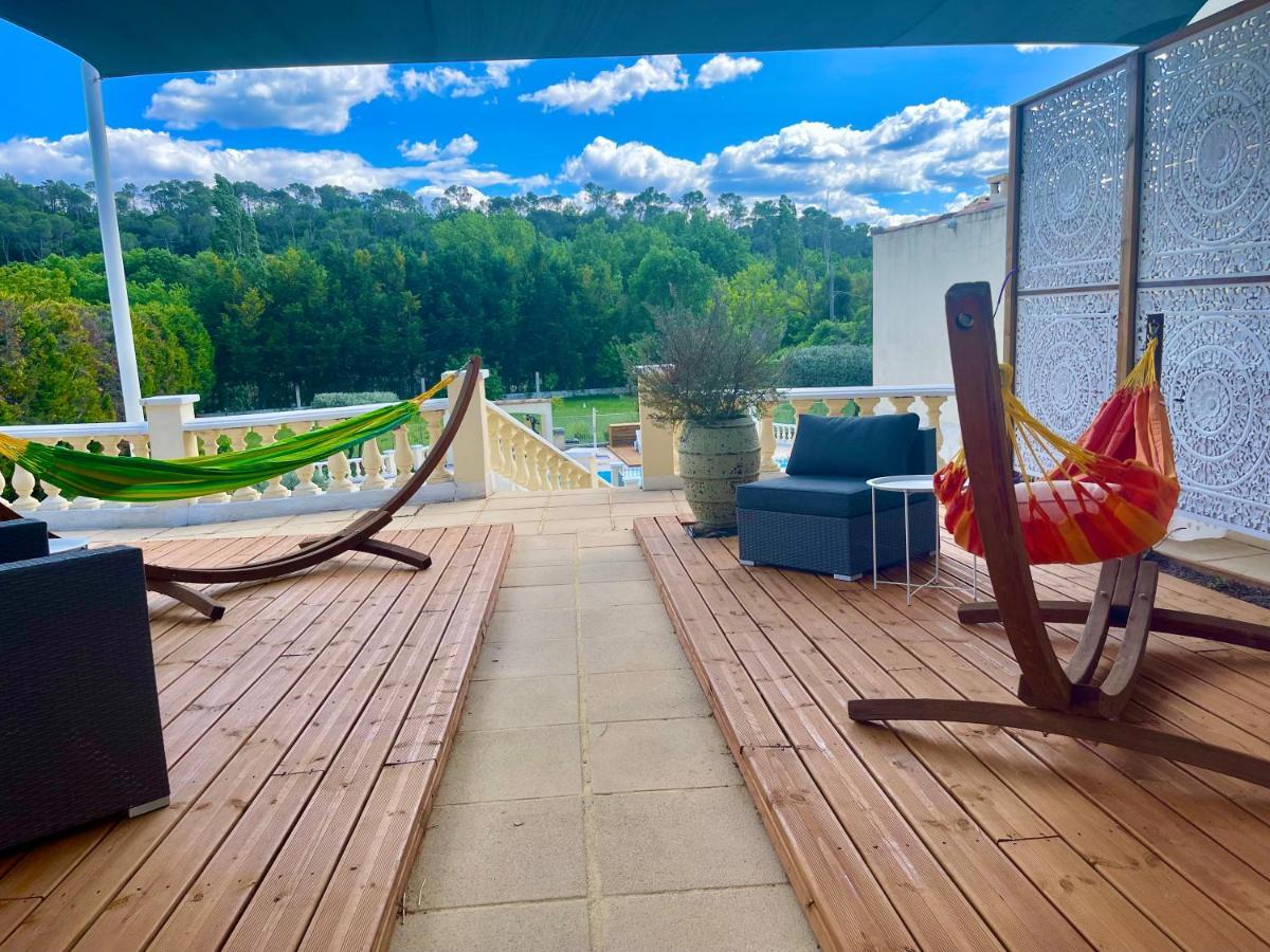 Les Terrasses De Valerian Vila Brignoles Exterior foto